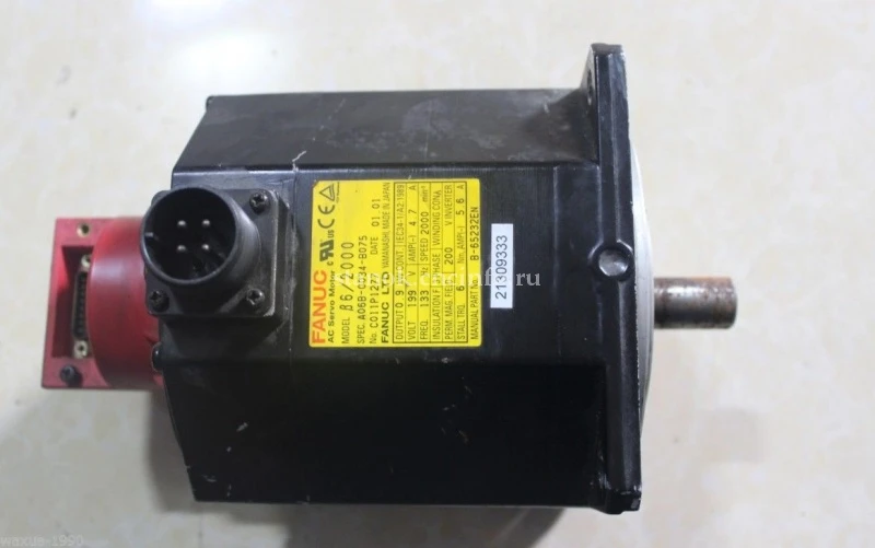 Сервомотор FANUC модель β6/2000 A06B-0034-Bxxx